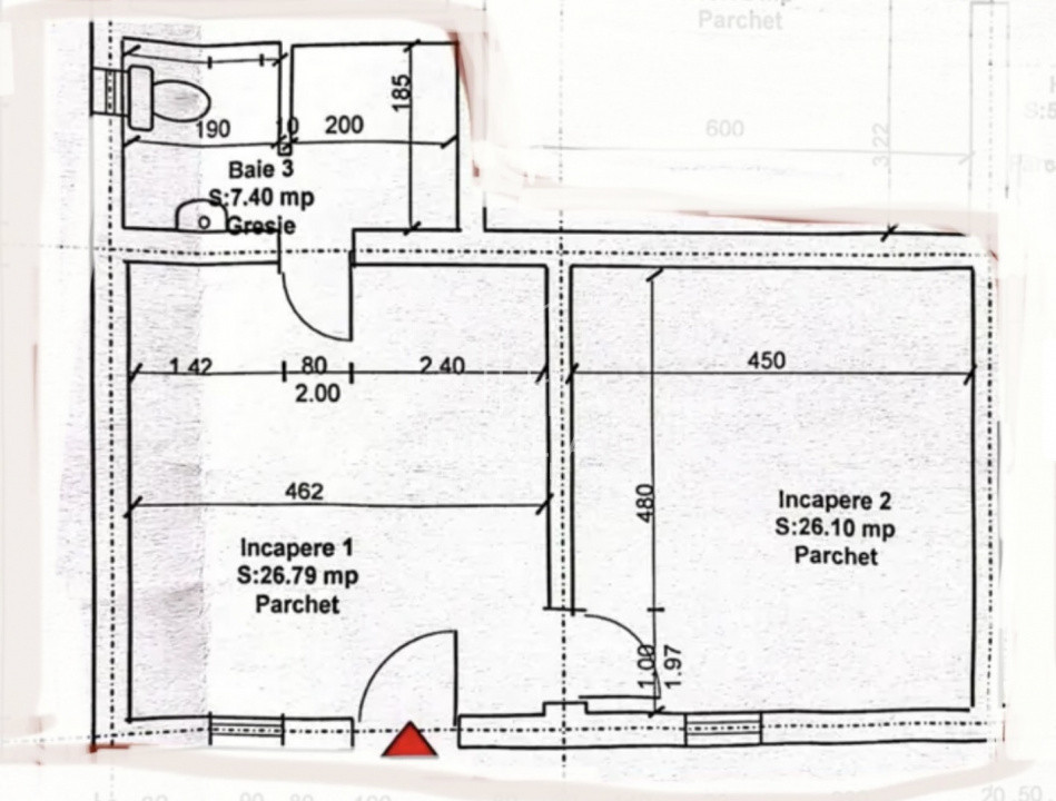 Spațiu 60 mp stradal - Marasti - strada Paris 