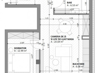 Comision 0%. 2 camere | 54 mp | Centru | Bloc nou 2025 