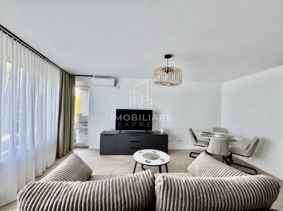 Apartament cu 3 camere, 80 mp, finisat la cheie, în  River Side Residence