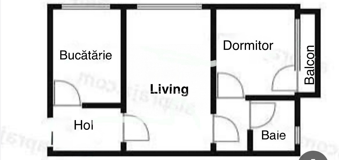 Apartament 2 camere ,str.Anton Pann- semicentral - Marasti