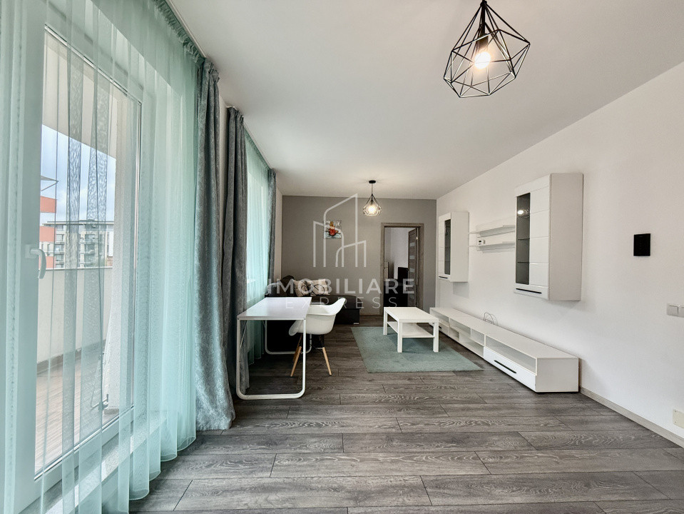 Apartament Bloc Nou, 46 mp + balcon 7 mp – zonă semicentrală, Cluj-Napoca