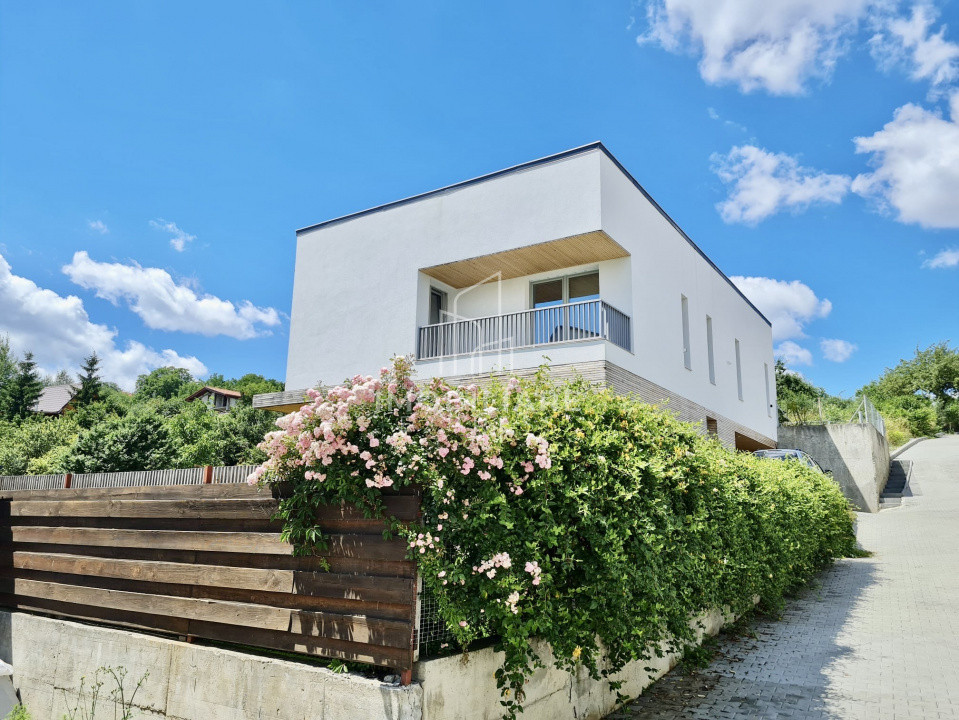 Casă High-End cu Arhitectură Modernă, Garaj