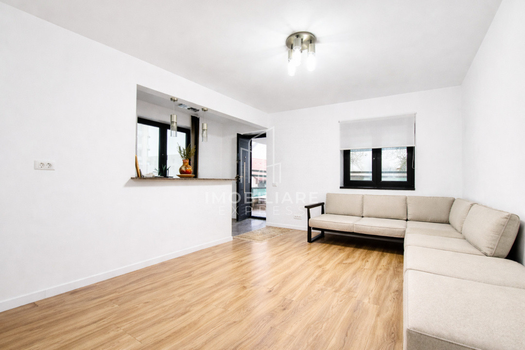 Casă renovată , cu 6 încăperi și 15 locuri de parcare 