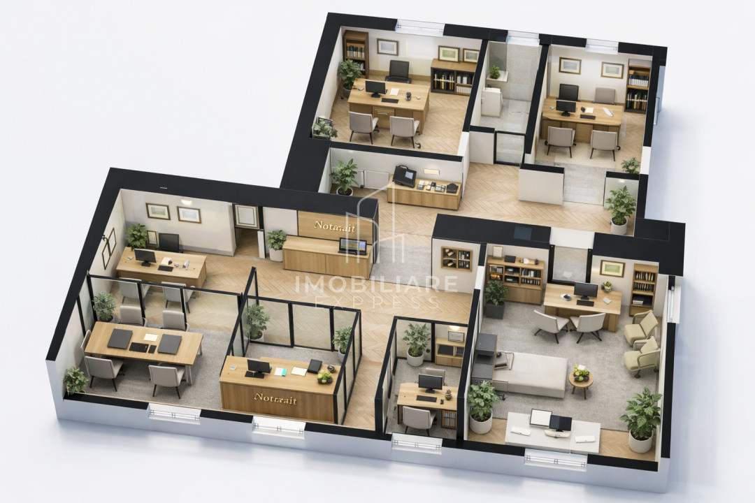  Spațiu birouri parter stradal potential Comercial