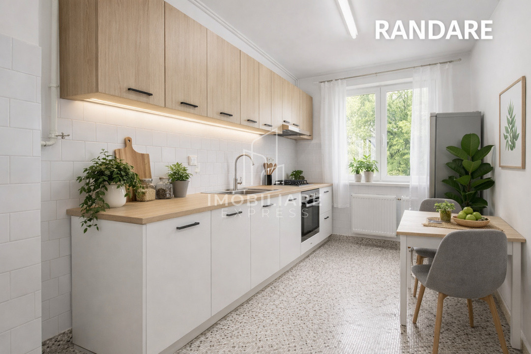 Apartament liber cu 2 camere , Semicentral 