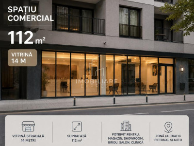 Oportunitate! Spațiu comercial cu vitrină generoasă