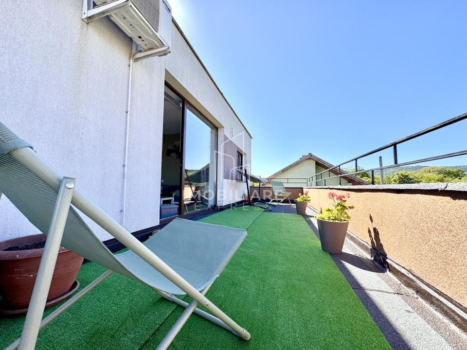 Apartament 2 camere, terasă panoramică, parcare Bună Ziua / Fagului