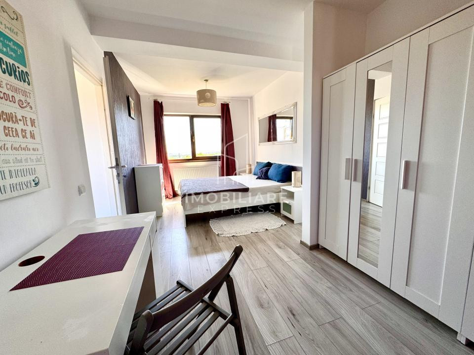 Apartament 2 camere, terasă panoramică, parcare Bună Ziua / Fagului