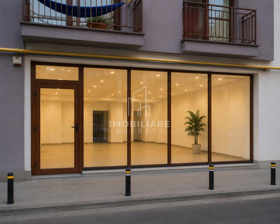 Spațiu comercial 42 mp cu vitrină 
