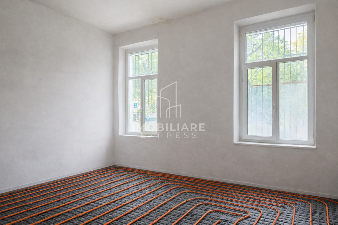 Apartament semifinisat avansat – 120 mp SEMICENTRAL.