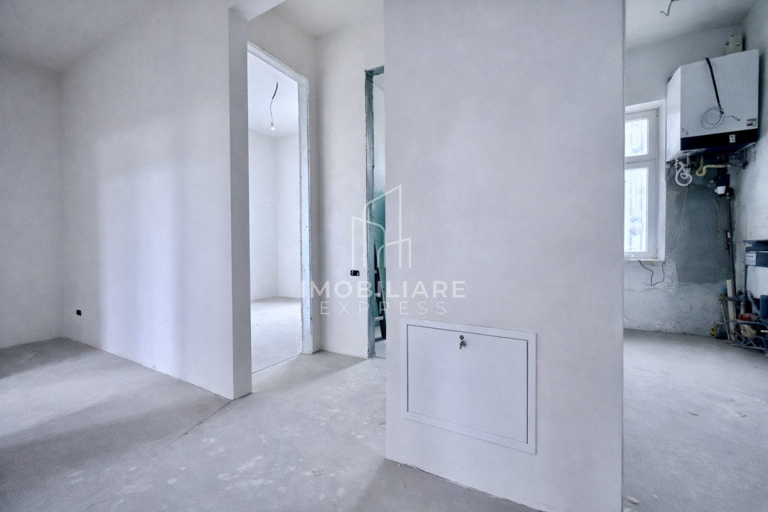 Apartament semifinisat avansat – 120 mp SEMICENTRAL.