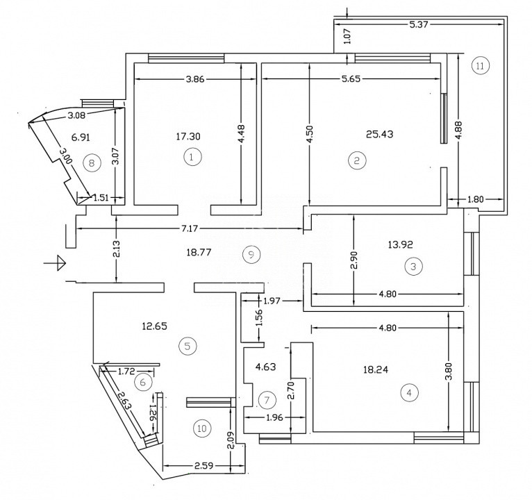 Apartament 3 dormitoare, Grădina Miko, garaj, curte. 