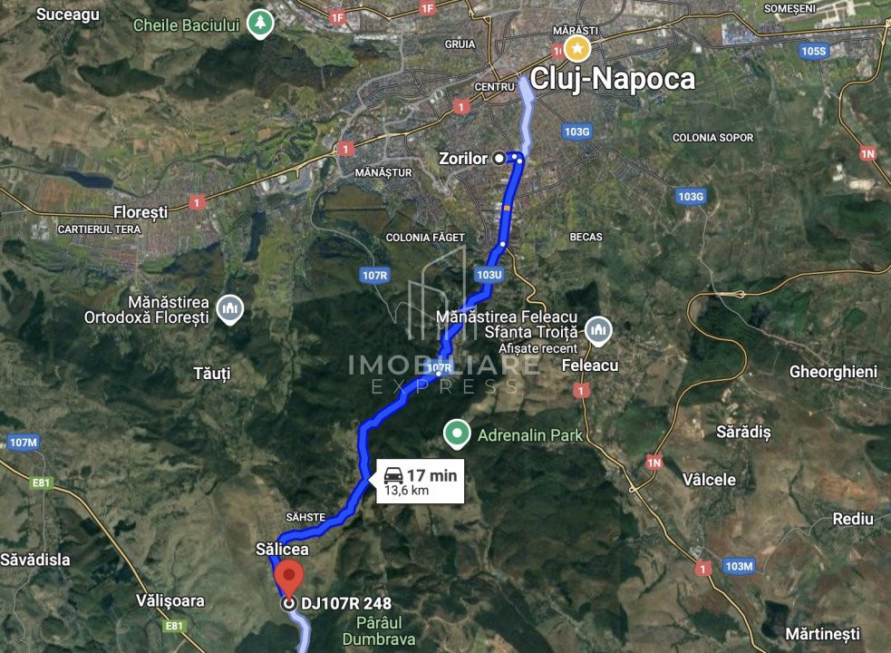 Comision 0% Teren Intravilan 1.100 mp – Salicea, Cluj 
