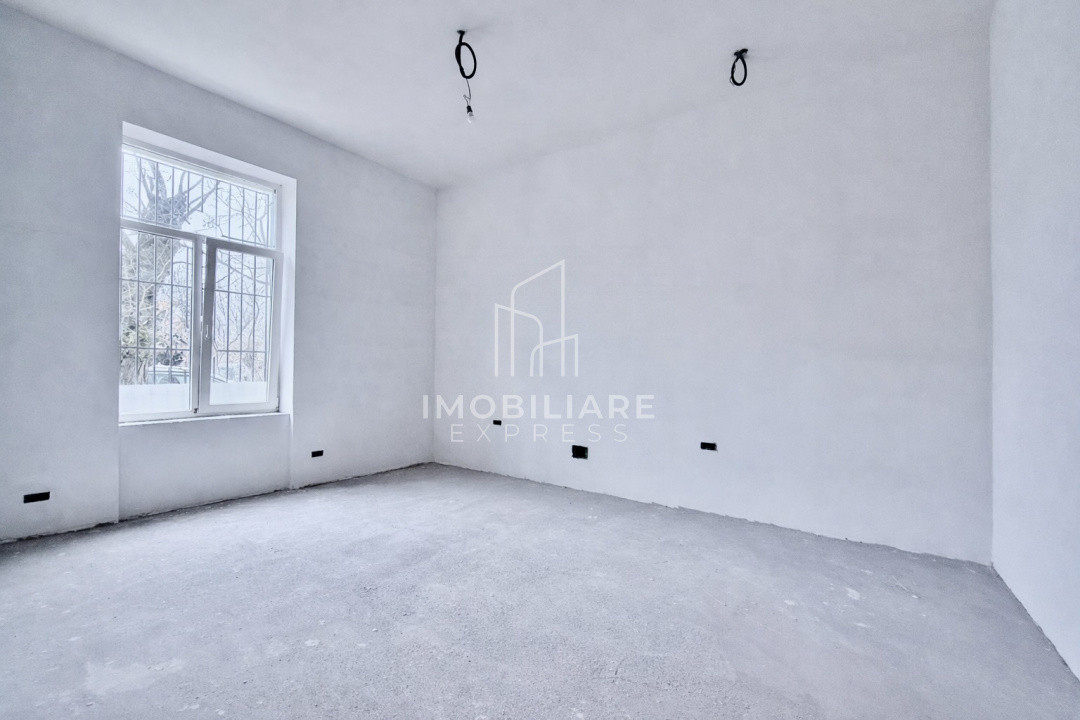 Apartament semifinisat 4 camere – 120 mp SEMICENTRAL.