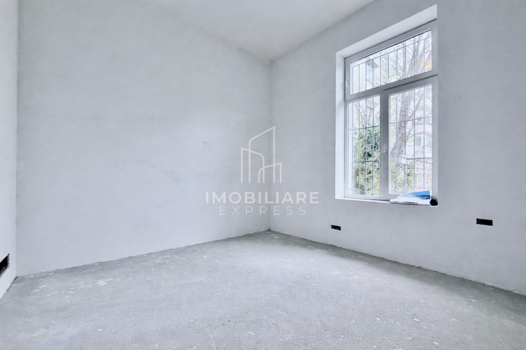 Apartament semifinisat 4 camere – 120 mp SEMICENTRAL.