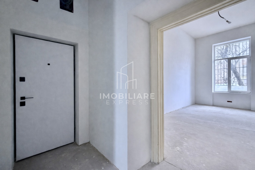 Apartament semifinisat 4 camere – 120 mp SEMICENTRAL.