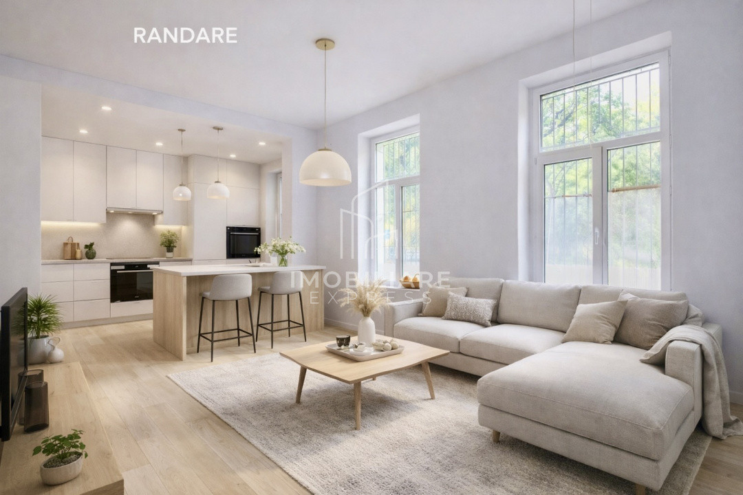 Comision 0%! Apartament semifinisat 4 camere – 120 mp SEMICENTRAL.