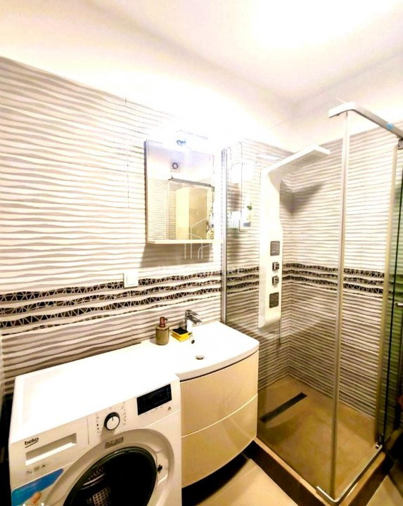 Apartament modern cu 2 dormitoare + living , bloc nou