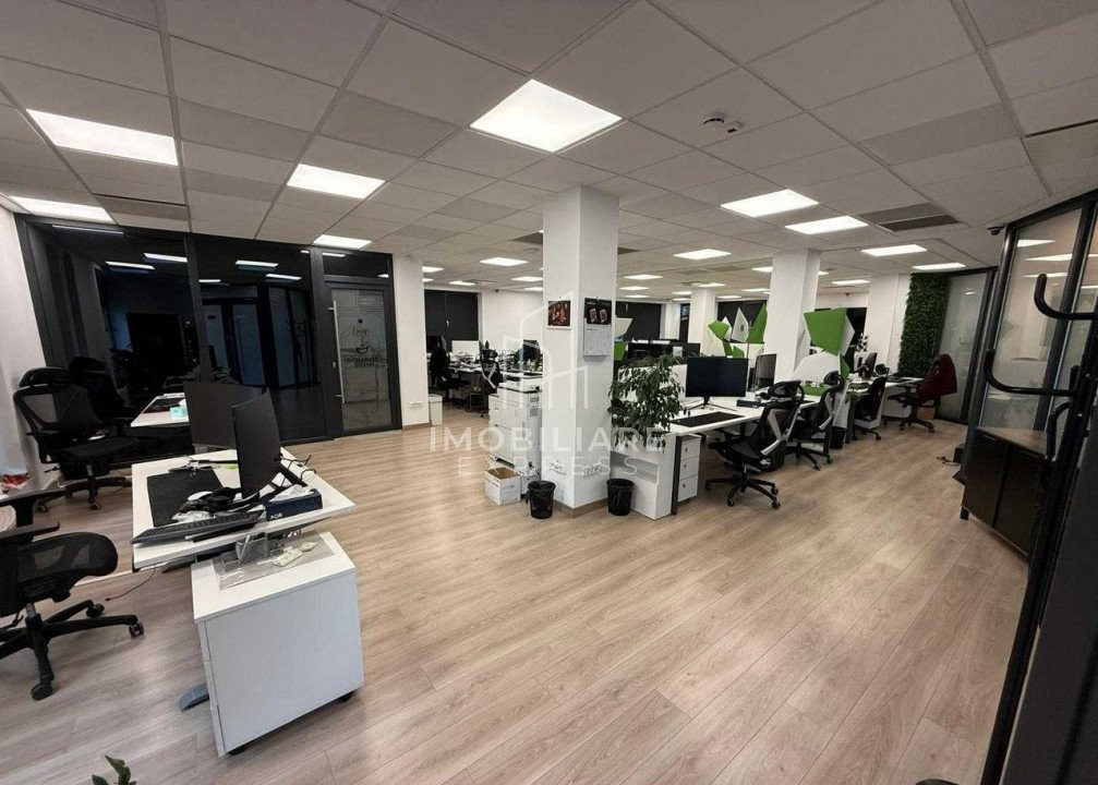 Spatiu birouri ultrafinisat 650 mp +12 parcari,  Europa