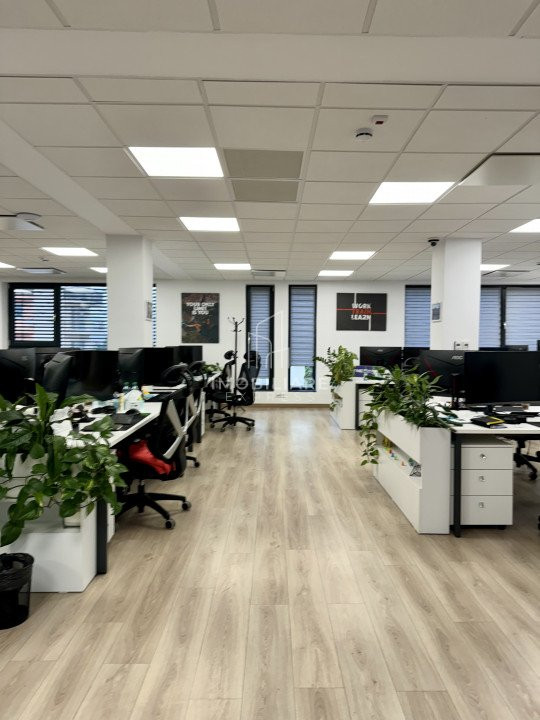 Spatiu birouri ultrafinisat 650 mp +12 parcari,  Europa