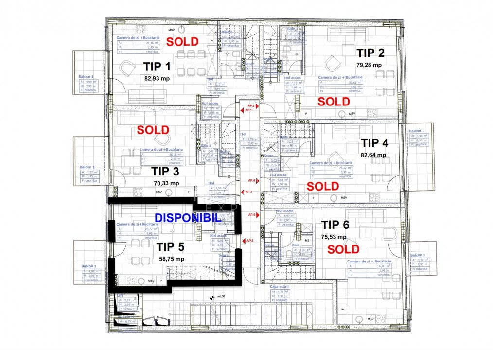 Apartament Tip Duplex | Finisaje Premium | Etaj 1 | Parcare Disponibilă