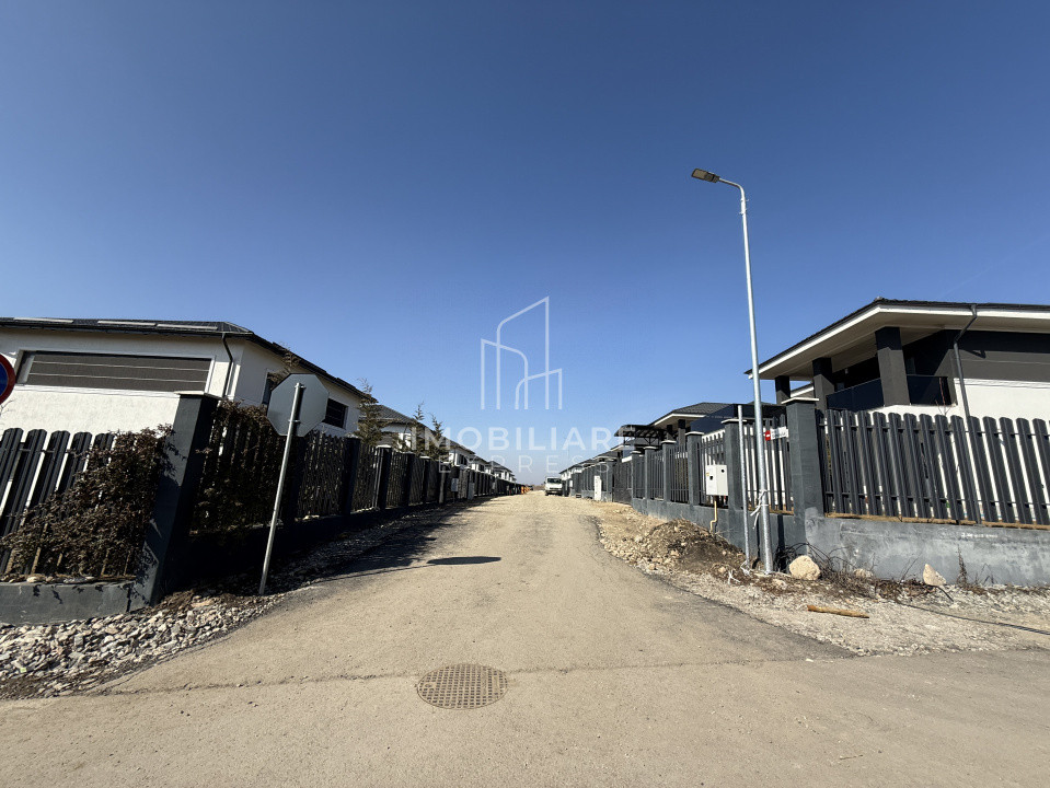 Teren Intravilan 612 mp | Deschidere la 2 Străzi | Lângă Case – Chinteni, Cluj