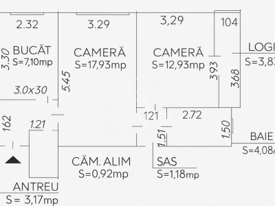 Apartament 2 camere,  Str. Anton Pann , semicentral