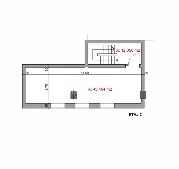 Spatiu comercial stradal  -Sens Giratoriu Marasti