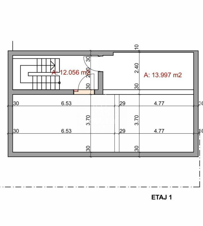 Spatiu comercial stradal  -Sens Giratoriu Marasti