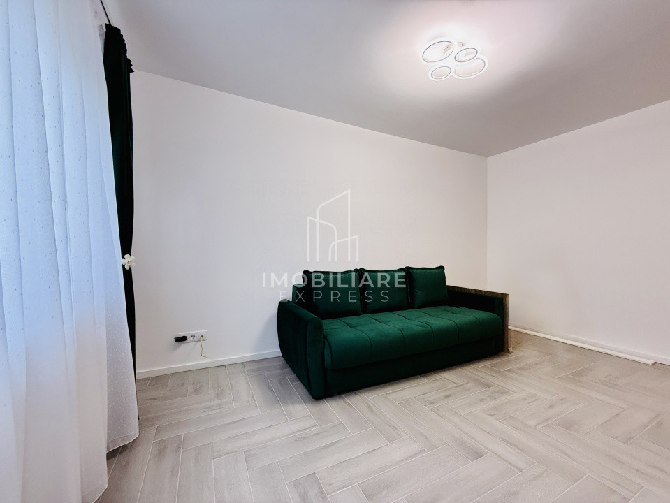 Garsonieră renovată modern, pregătită pentru mutare – Mărăști, etaj 1